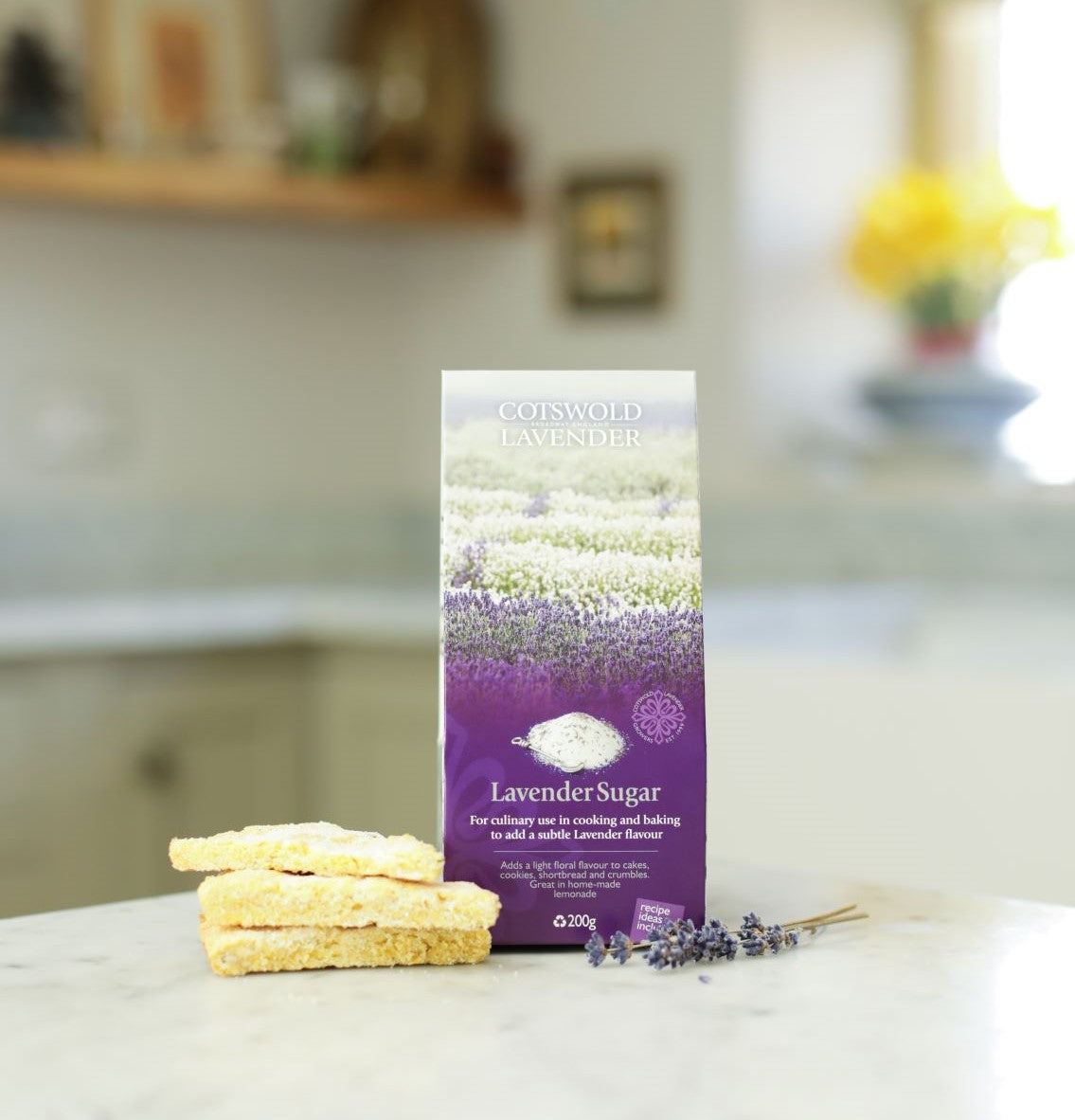 Culinary Lavender Sugar