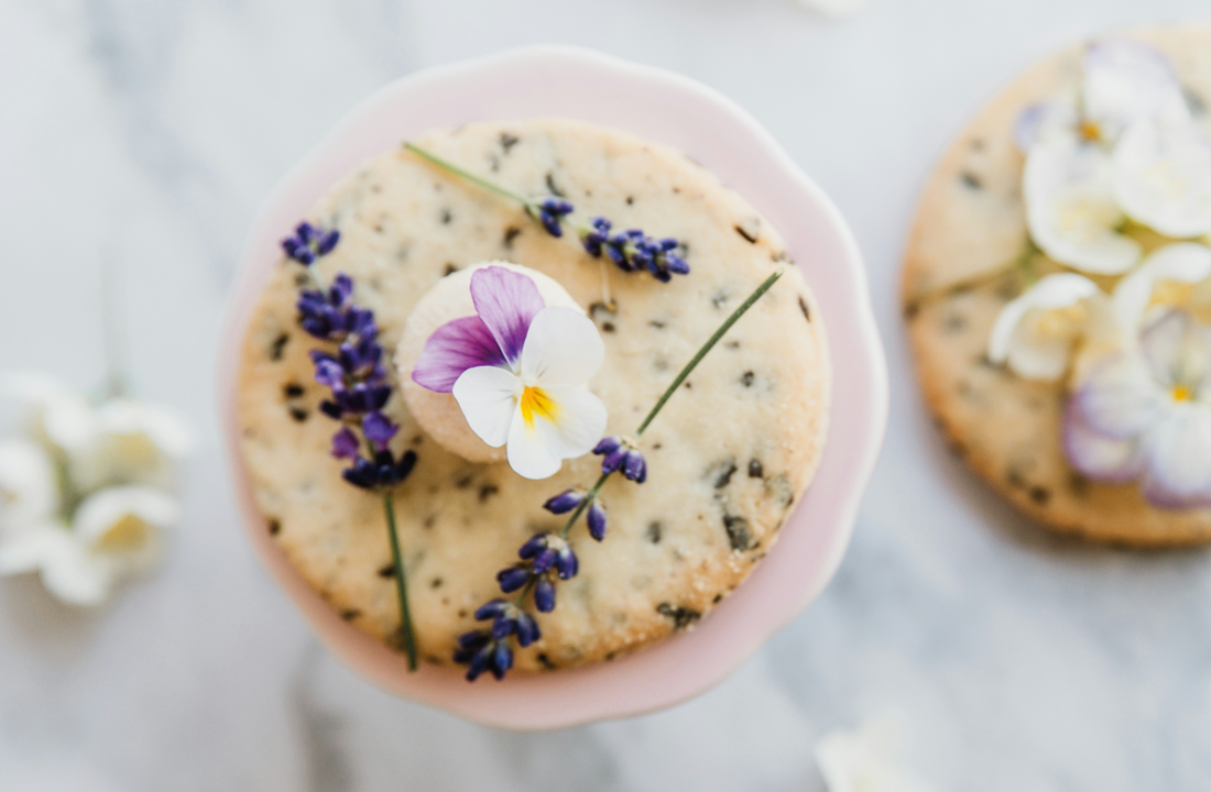 Lavender Earl Grey Shortbread Recipe