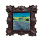 Edible Chocolate Lavender Field Art Gluten Free