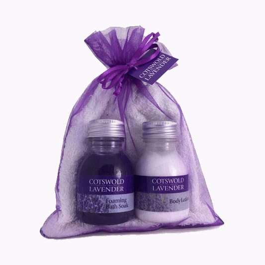 Foam Bath & Body Lotion Travel Gift Set