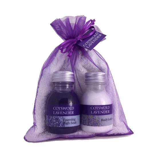 Foam Bath & Body Lotion Travel Gift Set