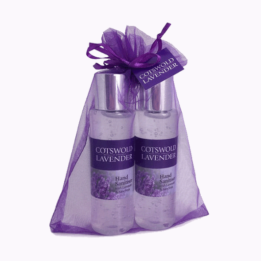 Lavender Hand Sanitiser Twin Set