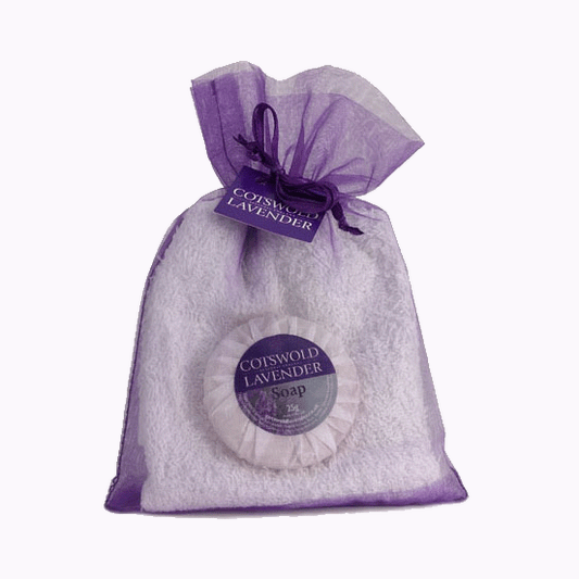 Guest Soap with Cotton Flannel